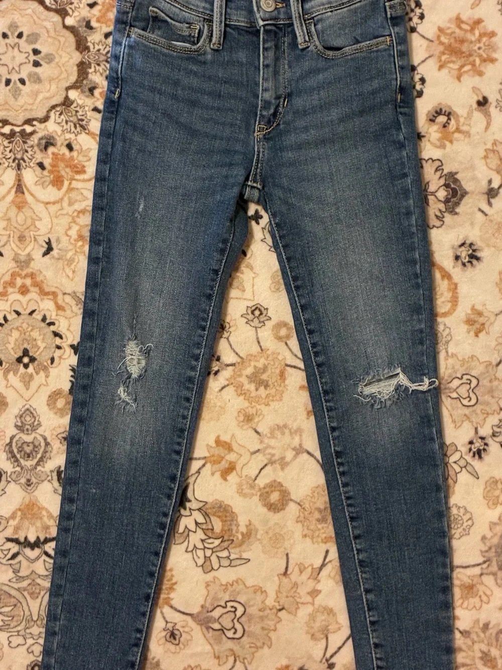 Old Navy and The Children's Place Girls Blue Skinny & Dark Bootcut Jeans